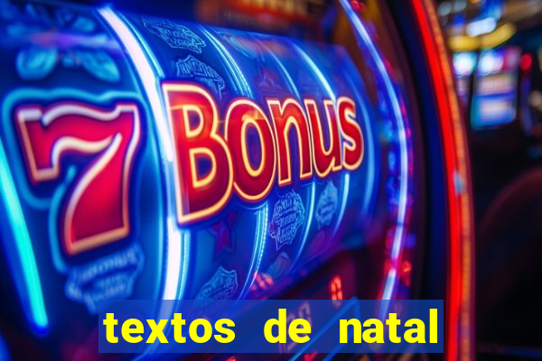 textos de natal para imprimir